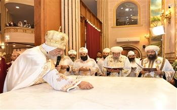  البابا تواضروس يدشن كنيسة العذراء وبولس الرسول بالحضرة بالإسكندرية
