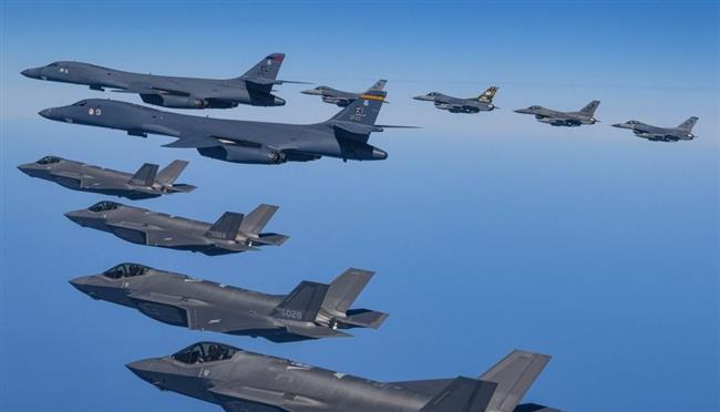 الولايات المتحدة تنشر قاذفات "بي-1بي" بعد إطلاق كوريا الشمالية لصاروخ باليستي عابر للقارات