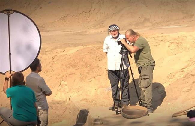 الانتهاء من تصوير فيلم وثائقي سلوفاكي عن الآثار بتل الرطابي