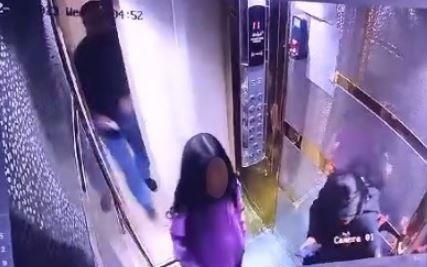 كشف ملابسات مقطع فيديو لشخصين يقومان باصطحاب طفلتين من أحد المصاعد