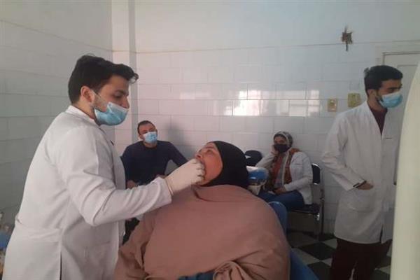 جامعة بني سويف : قافلة طبية بقرية دلاص بمركز ناصر