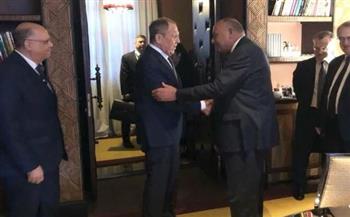   وزير الخارجية يبحث مع نظيره الروسي وقف إطلاق النار في غزة وإقامة دولة فلسطين