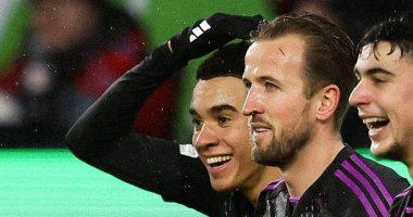 بايرن ميونيخ يفوز 2-1 على مستضيفه فولفسبورج في الدورى الالماني
