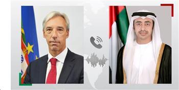 الإمارات والبرتغال يؤكدان ضرورة تعزيز الاستجابة الإنسانية العاجلة لاحتياجات أهالي غزة