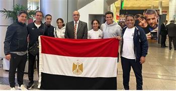 وفد وزارة الشباب تستقبل بعثة الغطس عقب التأهل لـ أولمبياد باريس 2024