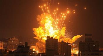 جيش الاحتلال ينسف منطقة مسجد فلسطين بالكامل في حي الرمال بغزة