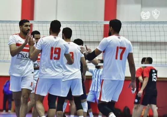 الزمالك يفوز على ألعاب دمنهور في دوري الكرة الطائرة