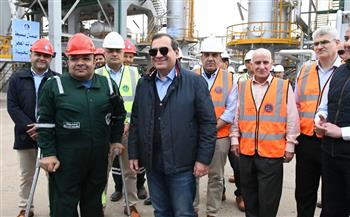   وزير البترول يتفقد مشروعات المنطقة الجغرافية البترولية في طنطا