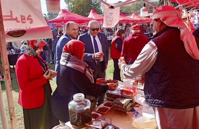 مطروح تشارك في معرض دعم الصناعات الصغيرة ومتناهية الصغر بنادي الجزيرة 