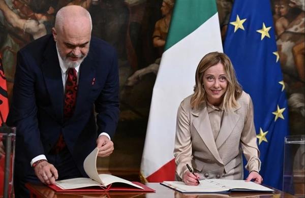 إيطاليا: بروتوكول الهجرة مع ألبانيا سيحترم حقوق الإنسان