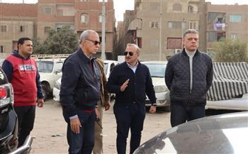 محافظ القليوبية يقوم بجولة لمتابعة أعمال النظافة بأحياء غرب وشرق شبرا الخيمة والخصوص 