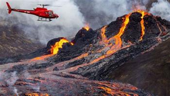   انخفاض مستوى الخطر إثر هدوء نشاط بركان أيسلندا