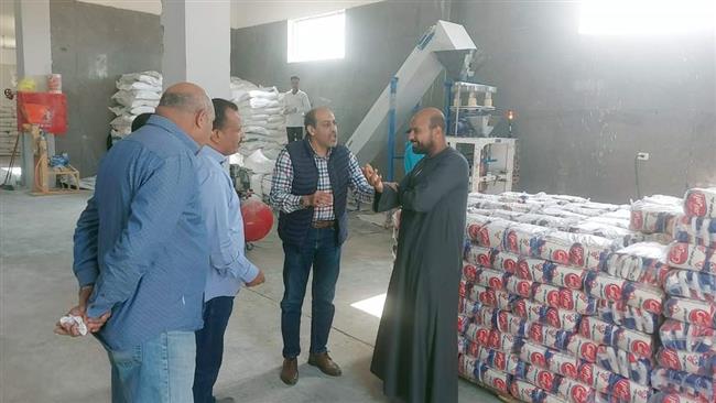 الأقصر.. وكيل التموين بالمحافظة يتفقد المدينة الصناعية بقرية البغدادي