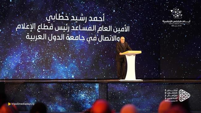"خطابي" يشارك في اجتماعات المكتب التنفيذي لمجلس وزراء الإعلام