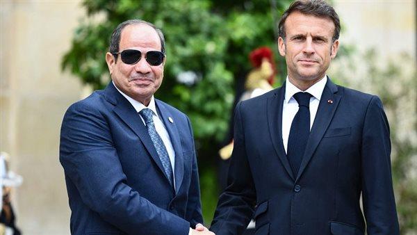 تعهد مصر وفرنسا بتكثيف الجهود لوقف الحرب في غزة يتصدر عناوين الصحف