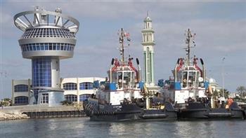   تداول 34 سفينة للحاويات والبضائع العامة بـ ميناء دمياط
