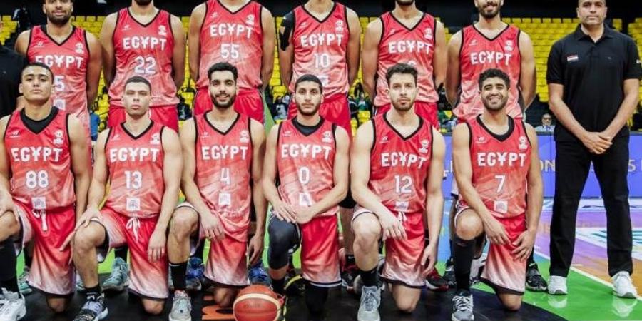 إعلان قائمة منتخب مصر النهائية المشاركة في البطولة العربية لكرة السلة