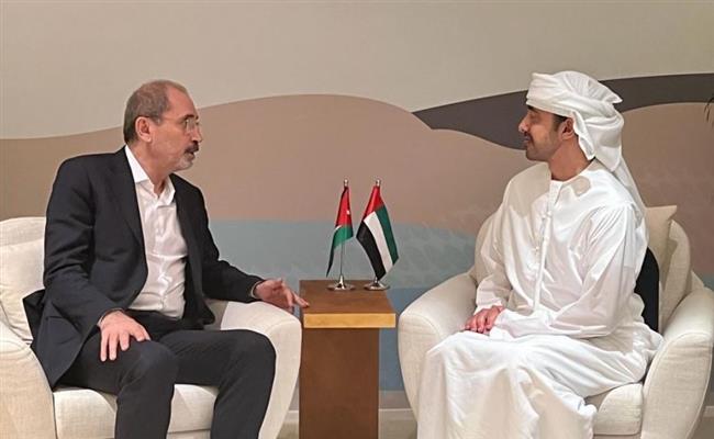 الأردن والإمارات يؤكدان على ضرورة وقف الحرب وعودة المهجرين في غزة إلى مناطقهم