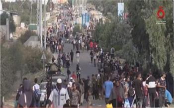 في ظروف غير إنسانية .. آلاف الفلسطينيين ينزحون مجددا
