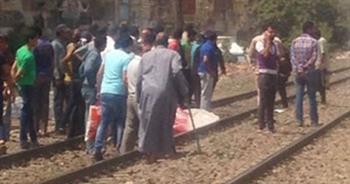 مصرع شاب إثر سقوطه من قطار في إمبابة