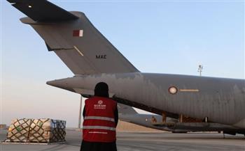   مطار العريش الدولي يستقبل طائرة مساعدات من قطر لصالح غزة