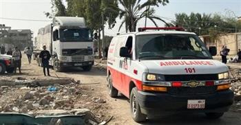 الهلال الأحمر الفلسطينى: مقرنا بخان يونس يتعرض لاستهدافات متكررة من الاحتلال
