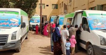   انطلاق قافلة طبية مجانية بقرية عثمان بن عفان بالوادي الجديد ضمن "حياة كريمة"