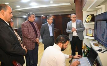 محافظ الغربية يناقش تطوير المحاور المرورية بالمحافظة