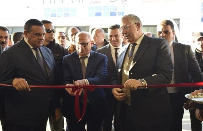 وزيرا التنمية المحلية والزراعة ومحافظ بورسعيد يفتتحون الجراج المتعدد الطوابق بحي العرب