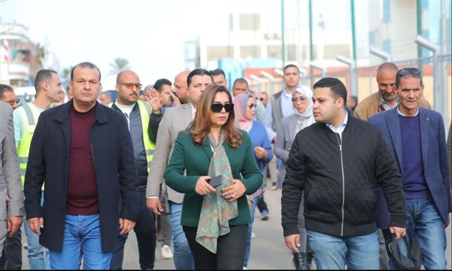 محافظ دمياط تتفقد مشروعات حياة كريمة بقرية المحمدية بمركز كفر سعد