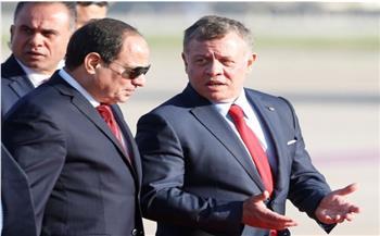 قمة مصرية - أردنية بين الرئيس السيسى والملك عبدالله الثانى