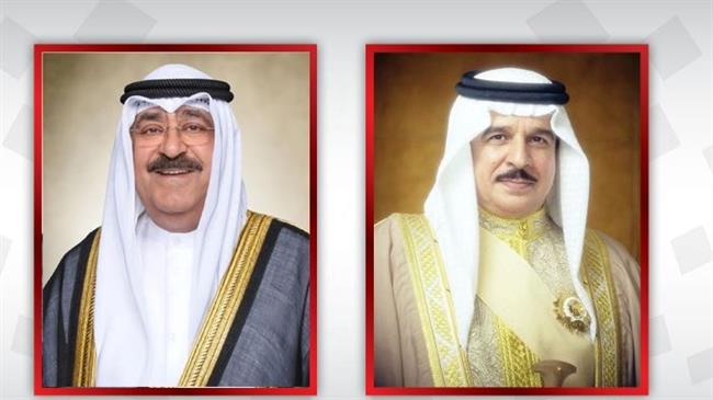 ملك البحرين يتلقى برقية شكر جوابية من أمير دولة الكويت