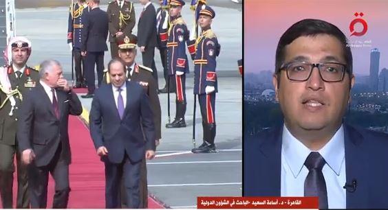 أسامة السعيد: تهجير الفلسطينيين قضية أمن قومي لـ مصر و الأردن