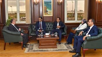 محافظ الإسكندرية يلتقي وفدًا من مجلس "الصحفيين" 