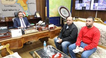 تعليمات محافظ المنوفية لـ رئيس الجهاز التنفيذي لمياه الشرب والصرف الصحي الجديد 