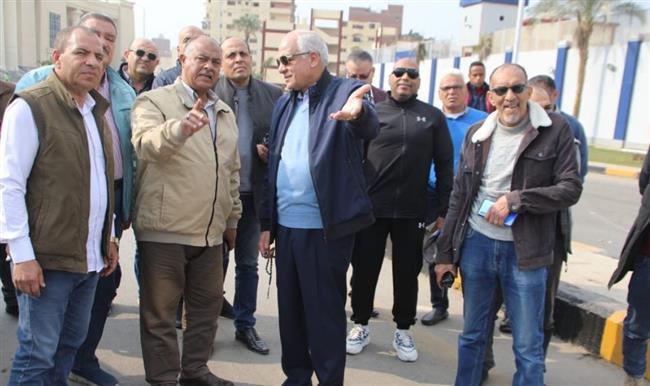 جوله ميدانية لـ محافظ الجيزة لرفع الإشغالات وتفقد حالة النظافة