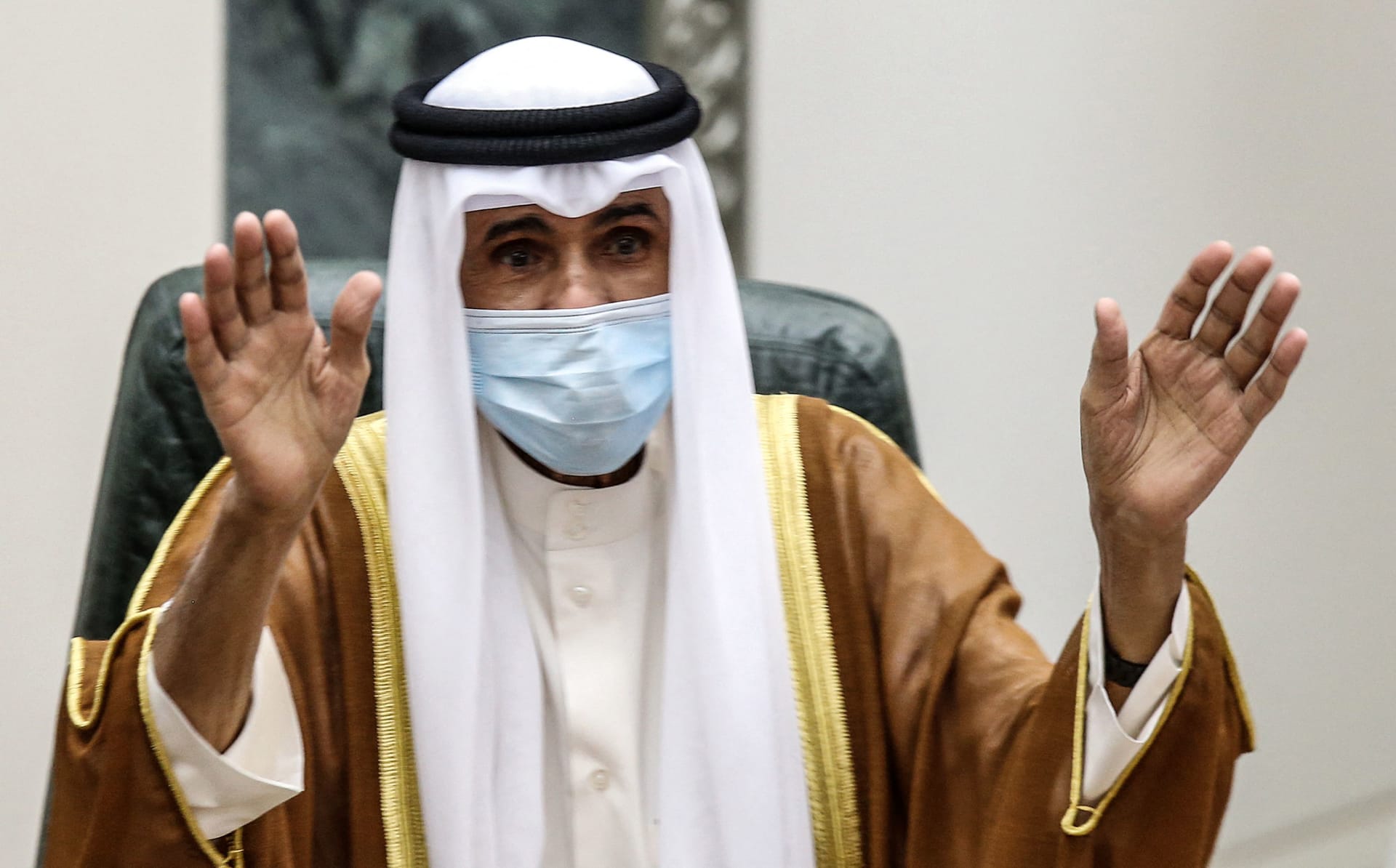 "الديوان الأميري": الحالة الصحية لأمير الكويت مستقرة