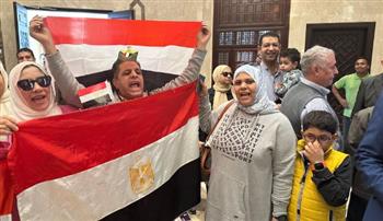   المرأة المصرية أول الحاضرين في لجان الانتخابات الرئاسية 2024 بالخارج