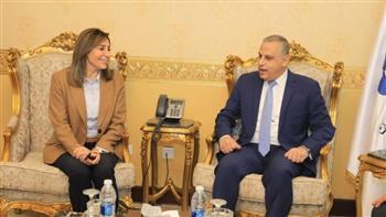 محافظ سوهاج يستقبل وزيرة الثقافة