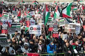 مسيرة حاشدة في أستراليا دعما للشعب الفلسطيني