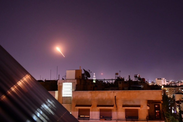 إسرائيل تعترض صواريخ أطلقت من سوريا