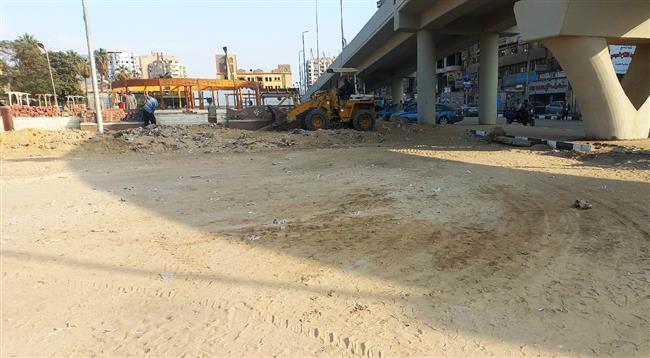 بدء أعمال تطوير حديقة ميدان الثقافة بحي شرق سوهاج