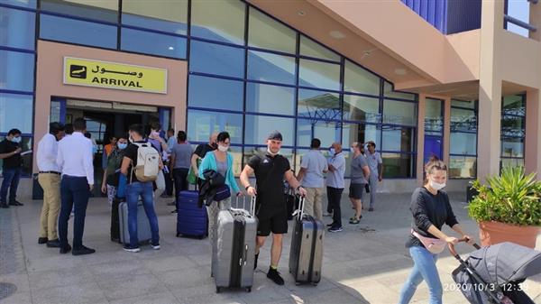 مطار مرسى علم الدولي يستقبل اليوم 39 رحلة طيران سياحية