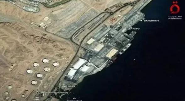 القاهرة الإخبارية تعرض صور لميناء إيلات فارغ من السفن لأول مرة في تاريخه