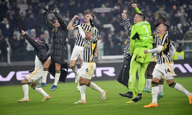 يوفنتوس يفوز على روما 1-0 ويلاحق إنتر ميلان على صدارة الدوري الإيطالي