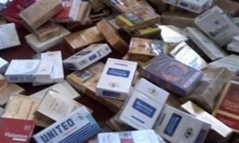 ضبط شخص بمطروح لقيامه بالاتجار في السجائر المهربة