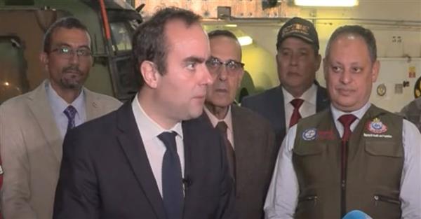 وزير الدفاع الفرنسي : نسقنا مع مصر لمساعدة المصابين في غزة
