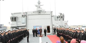   وصول الفرقاطة "القدير" إلى قاعدة الإسكندرية لانضمامها للقوات البحرية