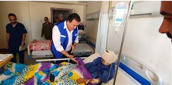   صرخات الجرحى وأطفال فقدوا أطرافهم تجسد مآساة أهالي غزة بـ مستشفى الفرنسي بـ العريش
