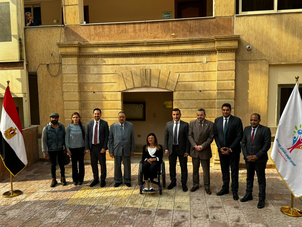 رئيس بعثة الجامعة العربية لمتابعة الانتخابات الرئاسية المصرية يلتقي إيمان كريم